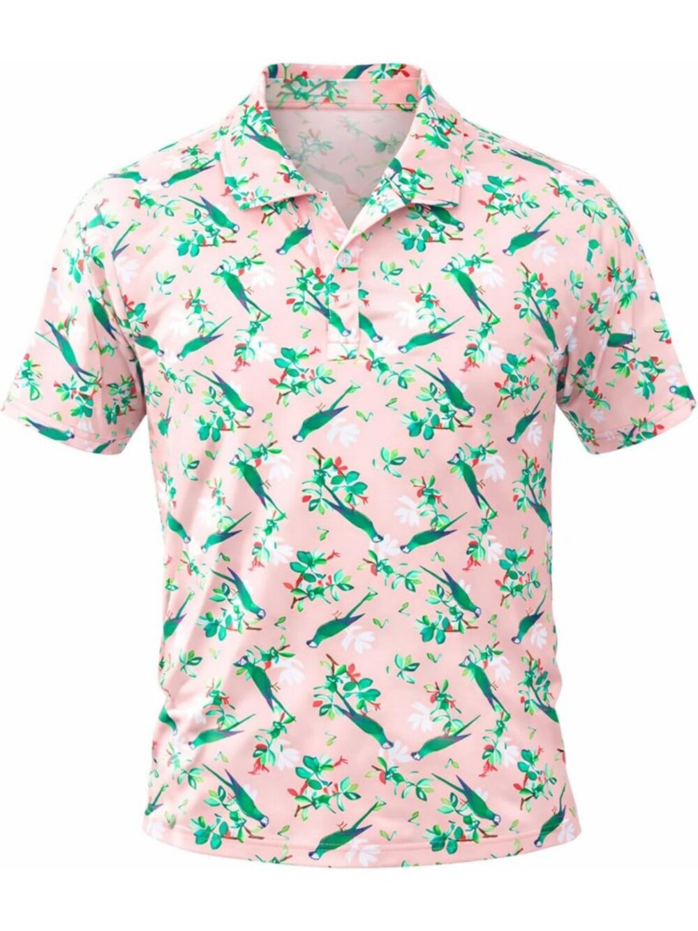 Men's Short Sleeve Golf Shirt - Moisture Wicking, Wrinkle Resistant, Stylish